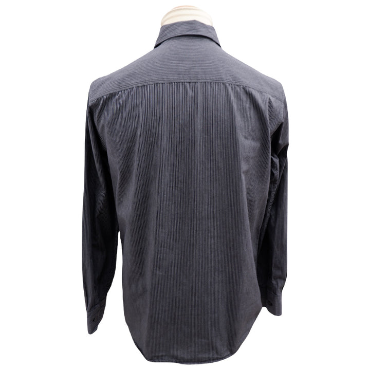 Mens Striped Claiborne Long Sleeve Shirt