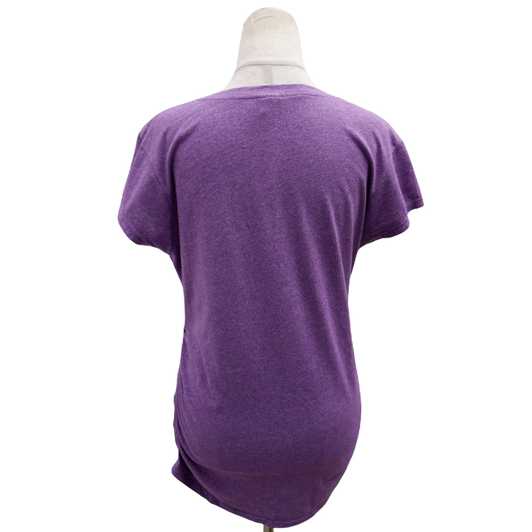 Ladies Bench Purple Short Sleeve T-Shirt