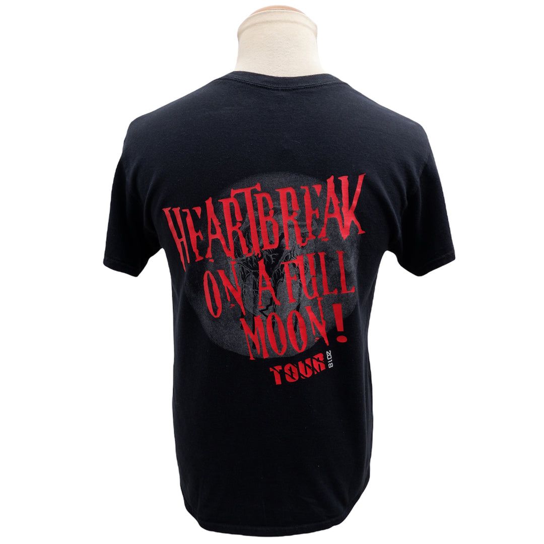Chris Brown Heart Break On A Full Moon Tour 2018 Black T-Shirt