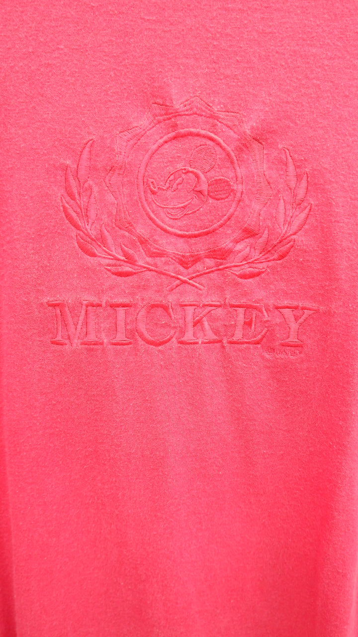 Mickey Embroidered Crest Vintage Mickey & Co. by Disney T-Shirt