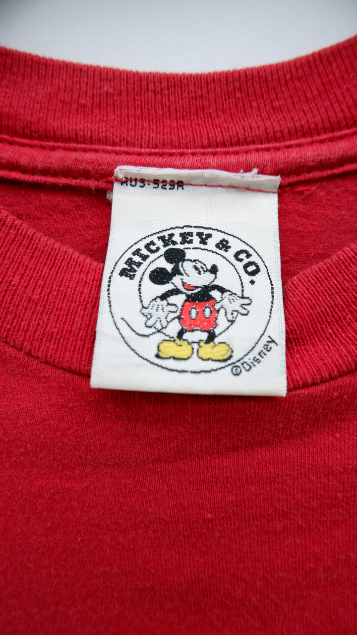 Mickey Embroidered Crest Vintage Mickey & Co. by Disney T-Shirt