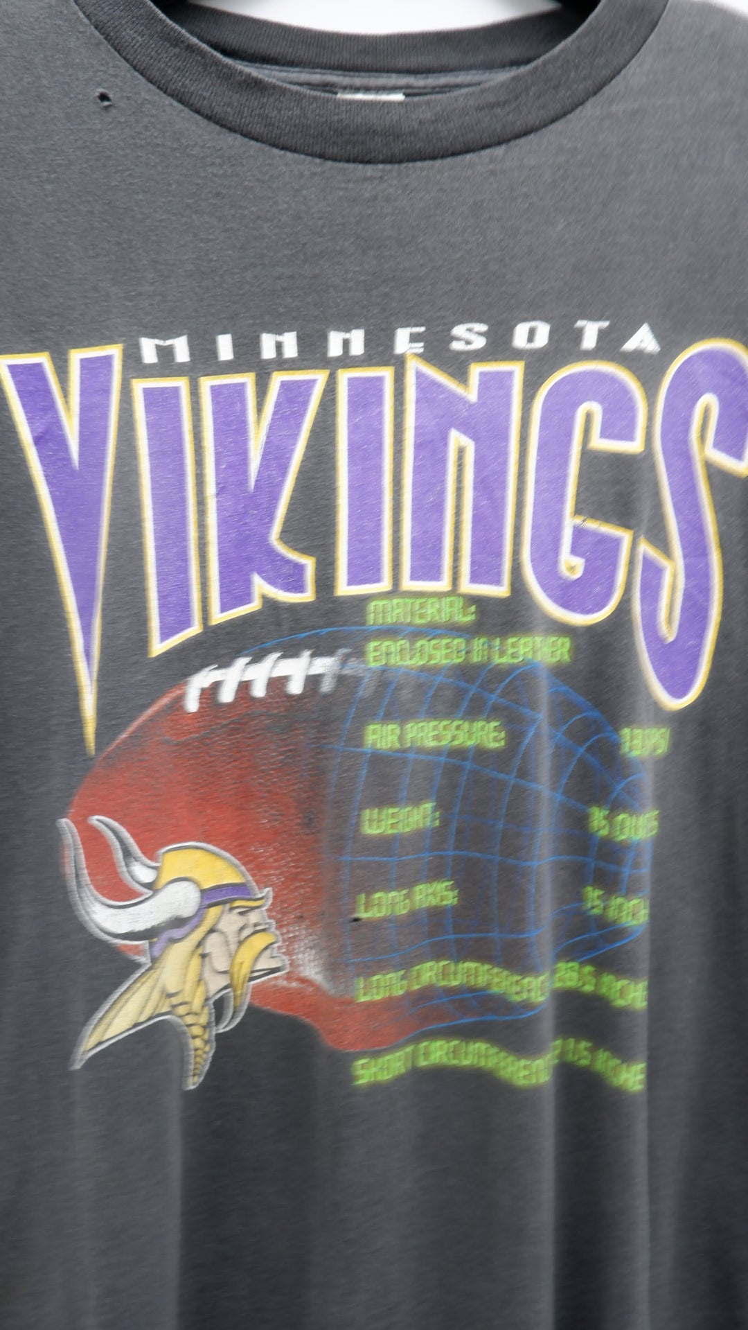 Logo 7 Minnesota Vikings Vintage T-Shirt
