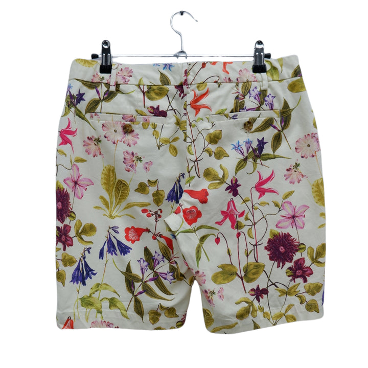 Ladies Landa' End Mid-Rise Floral Bermuda Shorts