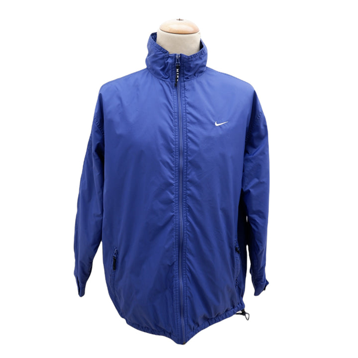 Nike Full Zip Swoosh Embroidered Quilted VNTG Jacket