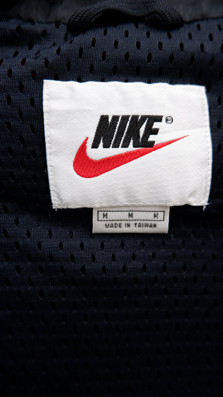 90's Nike Swoosh Embroidered Full Zip Vintage Jacket