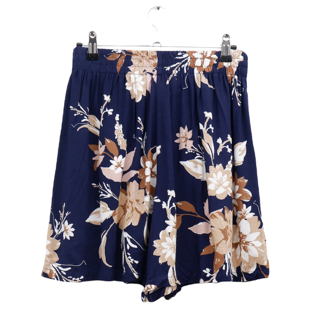 Ladies Anko Floral Front Tie Culotte Shorts