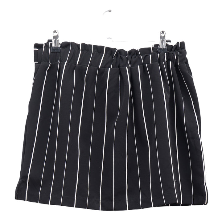 Ladies Revamped Stripe Belted Mini Skirt