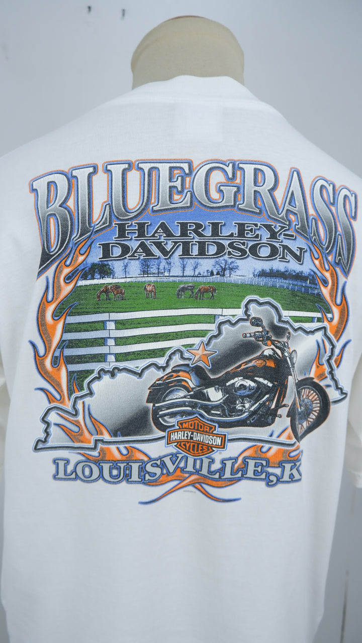 2005 Harley Davidson White Vintage T-Shirt