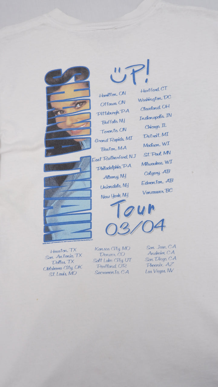 2003 Shania Twain UP Tour Vintage T-Shirt