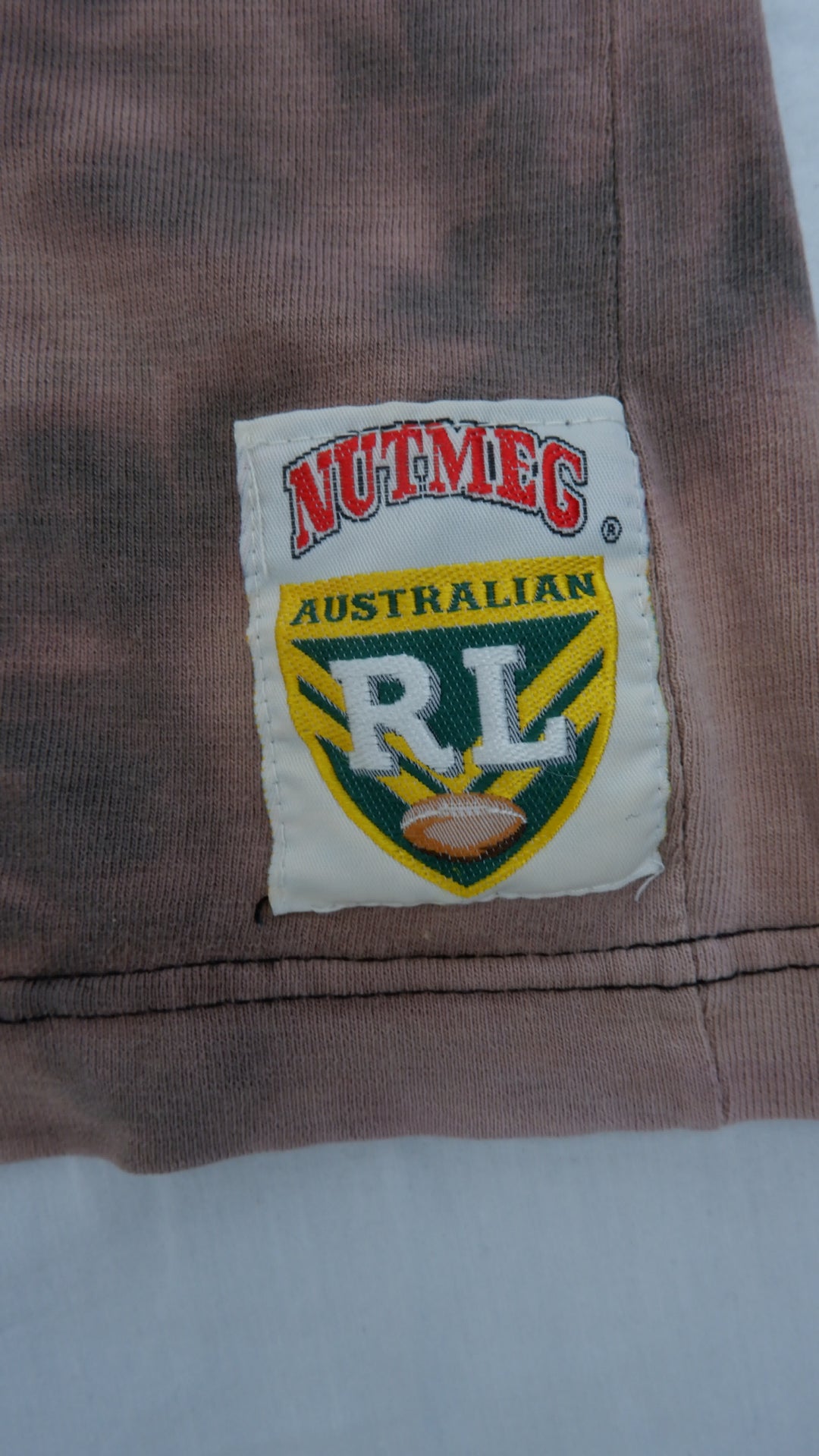 Nutmeg Mills North Queensland Cowboys VNTG Tie Dyed T-Shirt