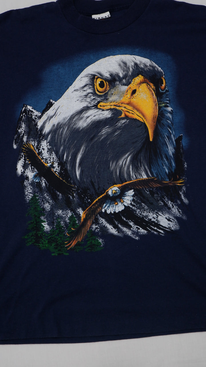 Vintage Signal Sports Flying Eagle T-Shirt Single Stitch Made In USA