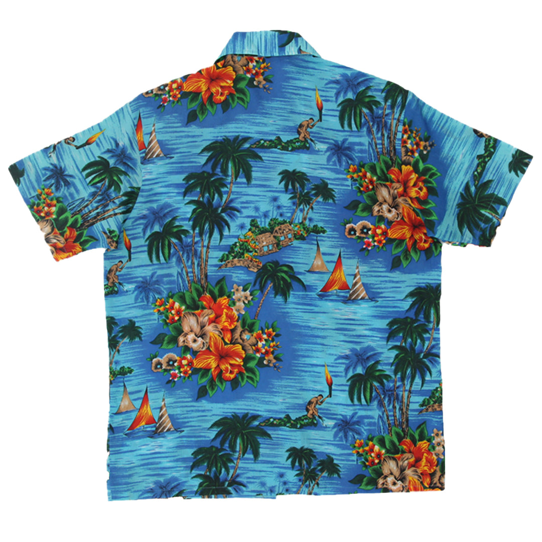 Aloha Floral Island Vintage Hawaiian Shirt