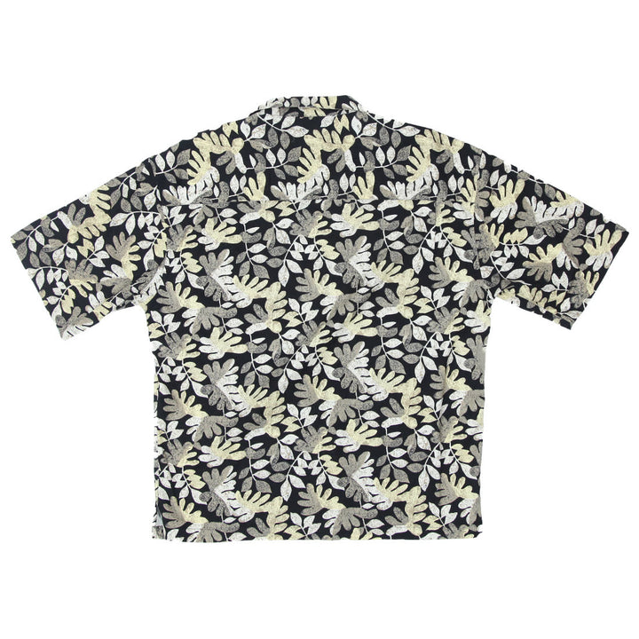 Mens Bachrach Leaf Print Hawaiian Shirt
