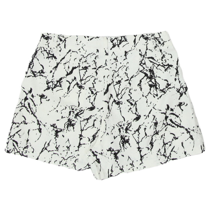 Ladies Dotti Black & White Shorts
