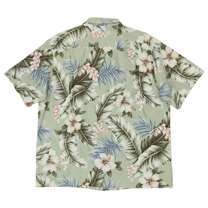 Mens RJC Floral Hawaiian Shirt Made In USA