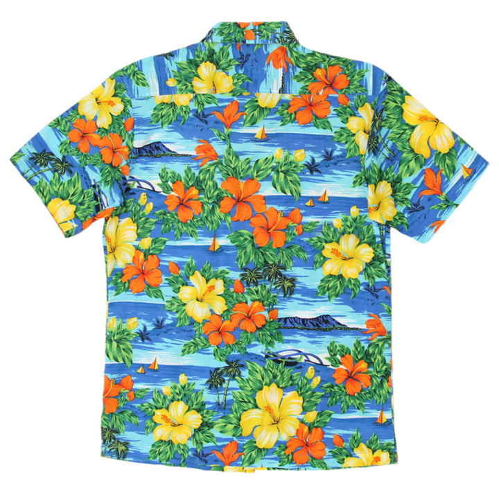 Mens Squish Wear Floral Hawaiian Shirt