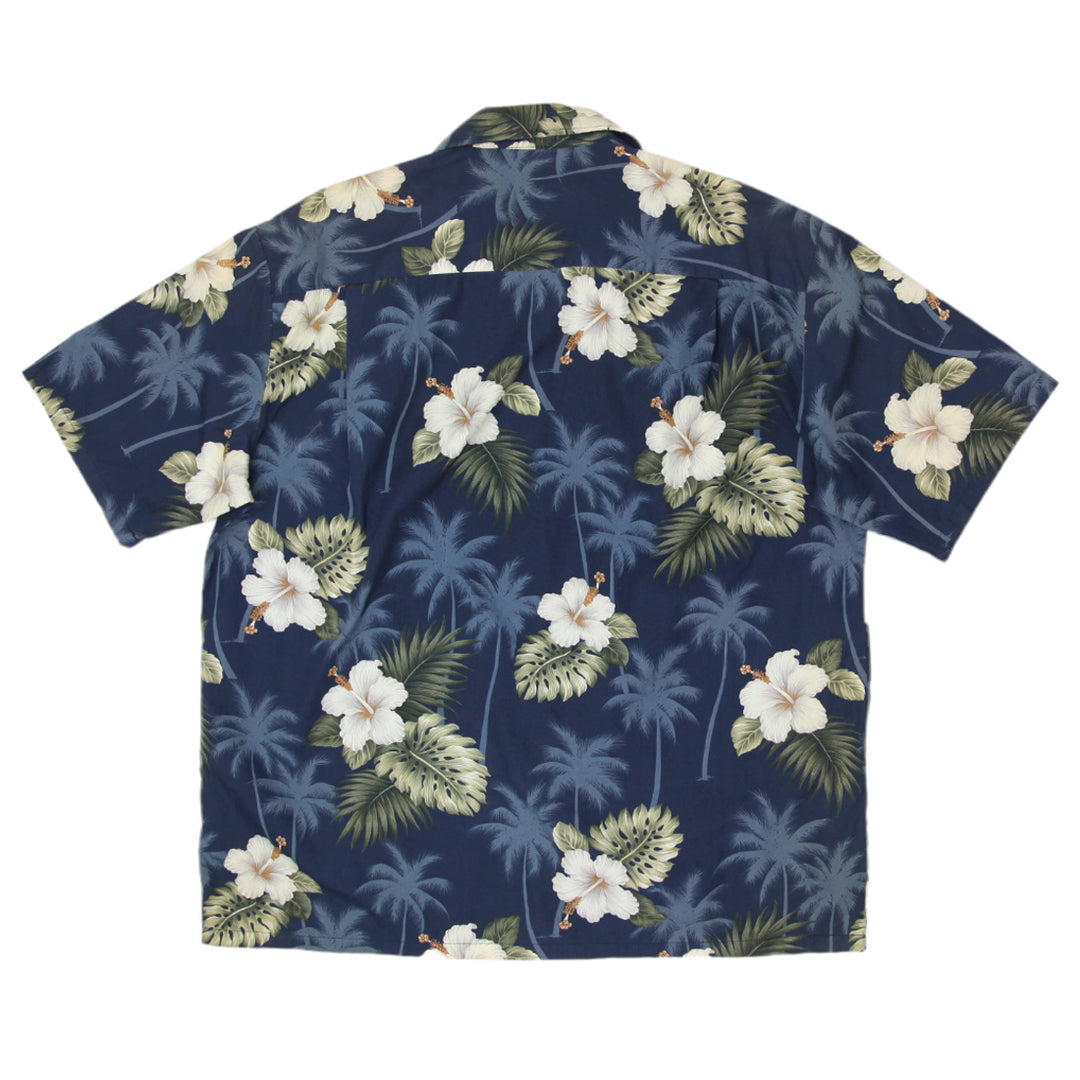 Mens Pacific Legend Hibiscus Hawaiian Shirt Made in USA