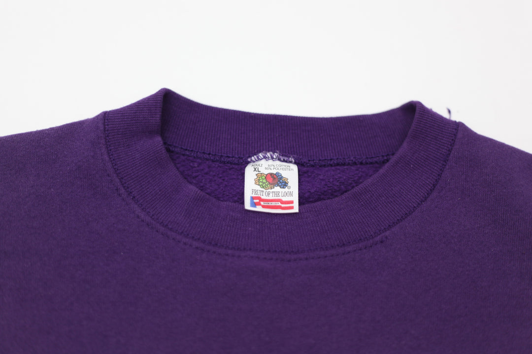 1996 Vintage Northwestern Wildcats Rose Bowl Crewneck Sweatshirt Made in USA