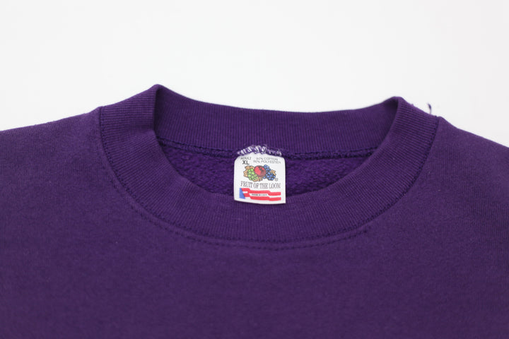 1996 Vintage Northwestern Wildcats Rose Bowl Crewneck Sweatshirt Made in USA