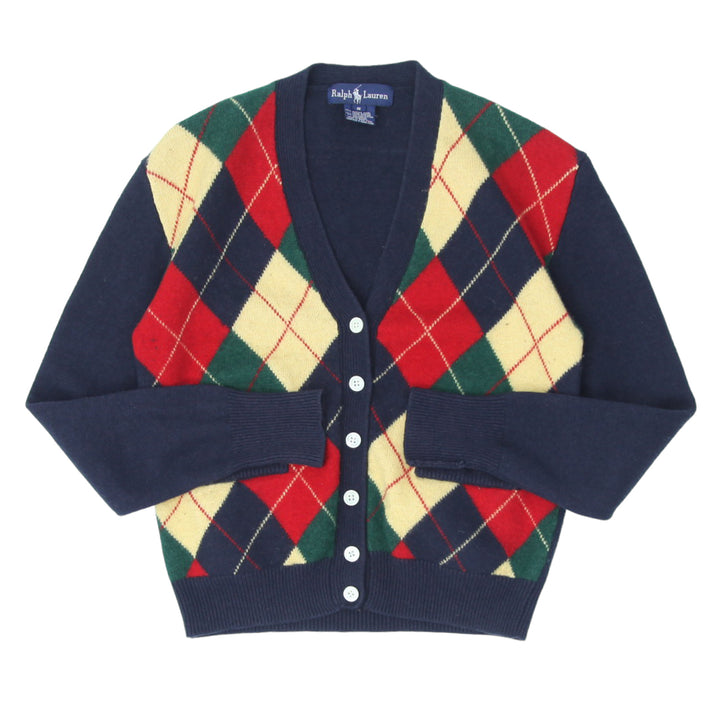 Vintage Ralph Lauren Argyle Sweater Cardigan