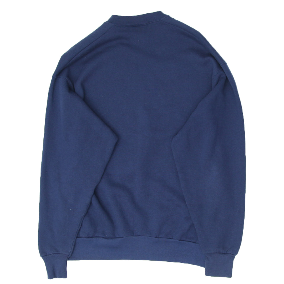 1992 Vintage Toronto Blue Jays World Series Crewneck Sweatshirt Navy Blue