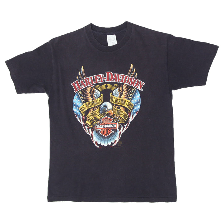 1998 Vintage Harley Davidson of Tucson T-Shirt S.Stitch Made In USA Black M