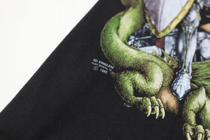 1990 Vintage 3d Emblem Harley Davidson Custom Tank T-Shirt Made in USA XL