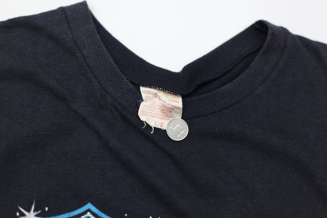 Vintage Harley Davidson Eagle Custom Sleeveless T-Shirt Black L