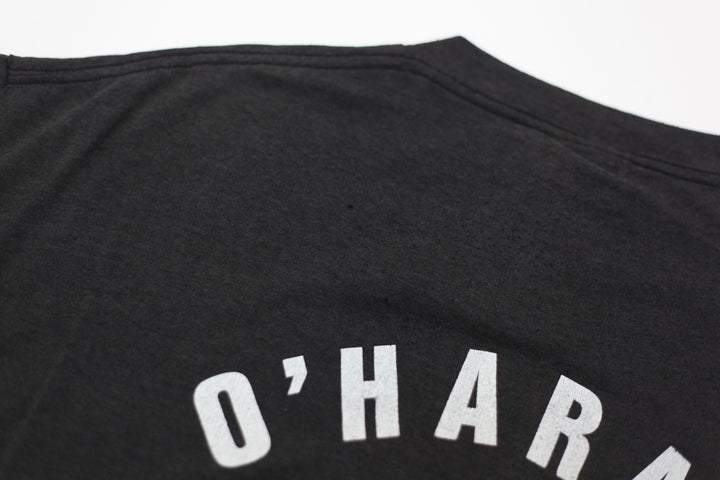 1990 Vintage 3D Emblem Harley Davidson O'hara's T-Shirt S.Stitch Black XL