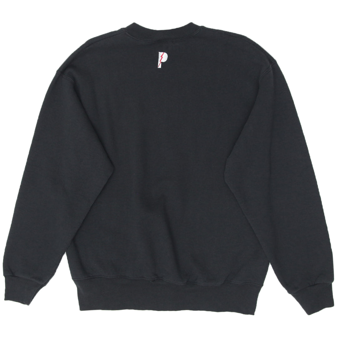 Vintage Pro Player Pittsburgh Steelers Black Crewneck Sweatshirt Made In USA