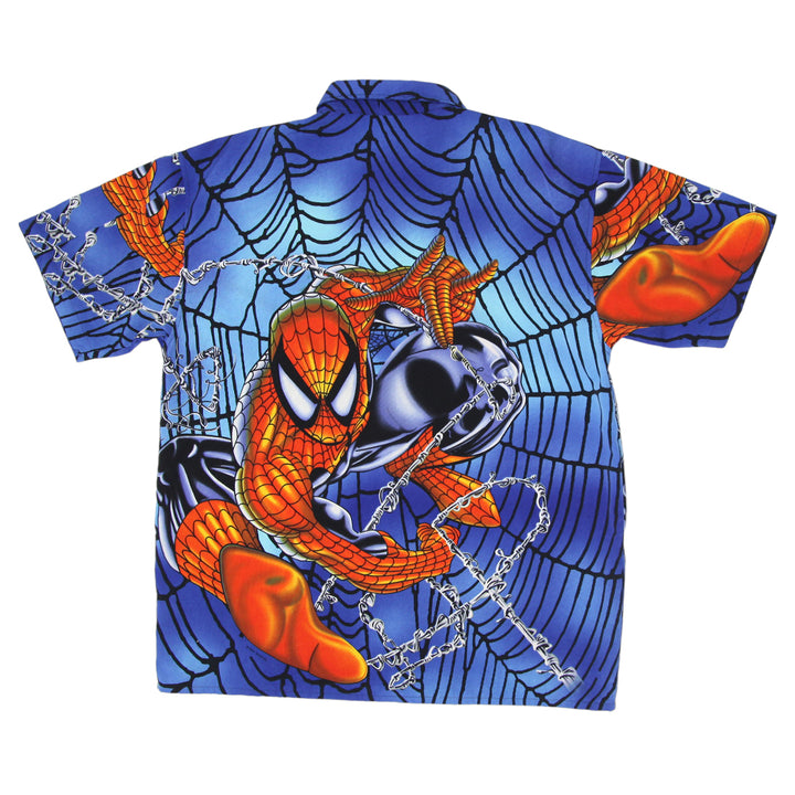 2001 Vintage Marvel Comic Spiderman AOP Shirt