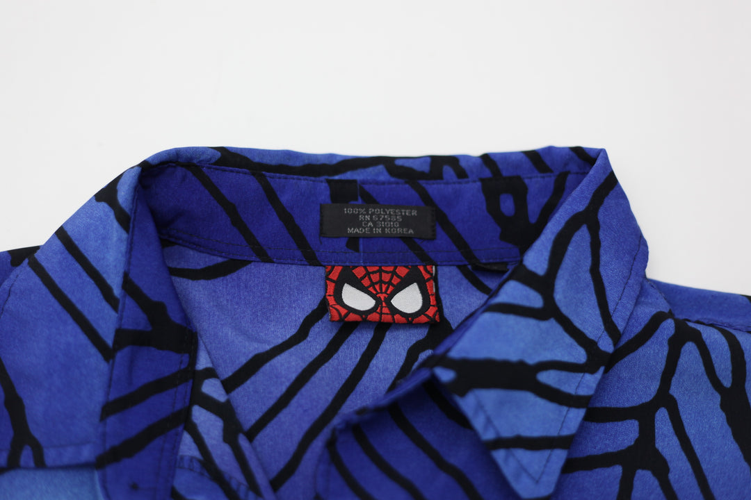 2001 Vintage Marvel Comic Spiderman AOP Shirt