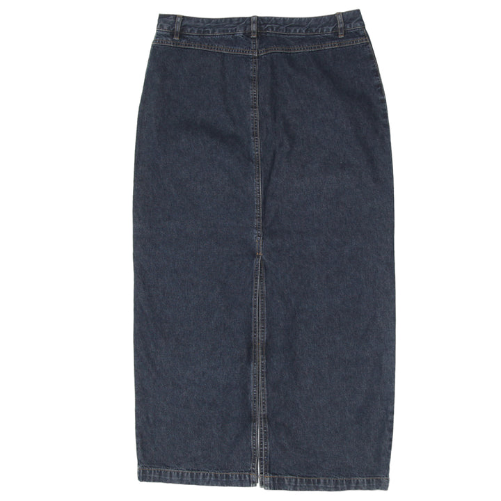 Y2K Denim Long Skirt
