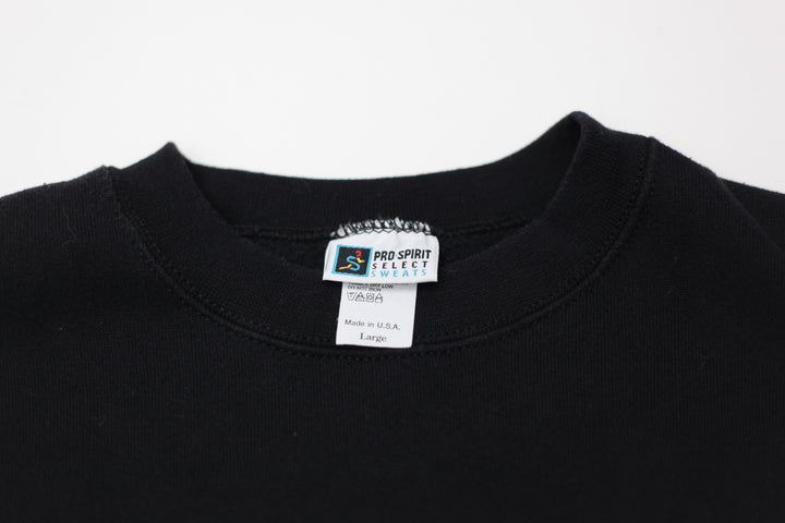 Vintage Pro Spirit Select Black Crewneck Sweatshirt Made in USA