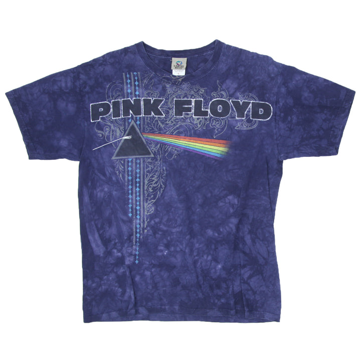 Vintage Pink Floyd Tie Dyed T-Shirt Liquid Blue L