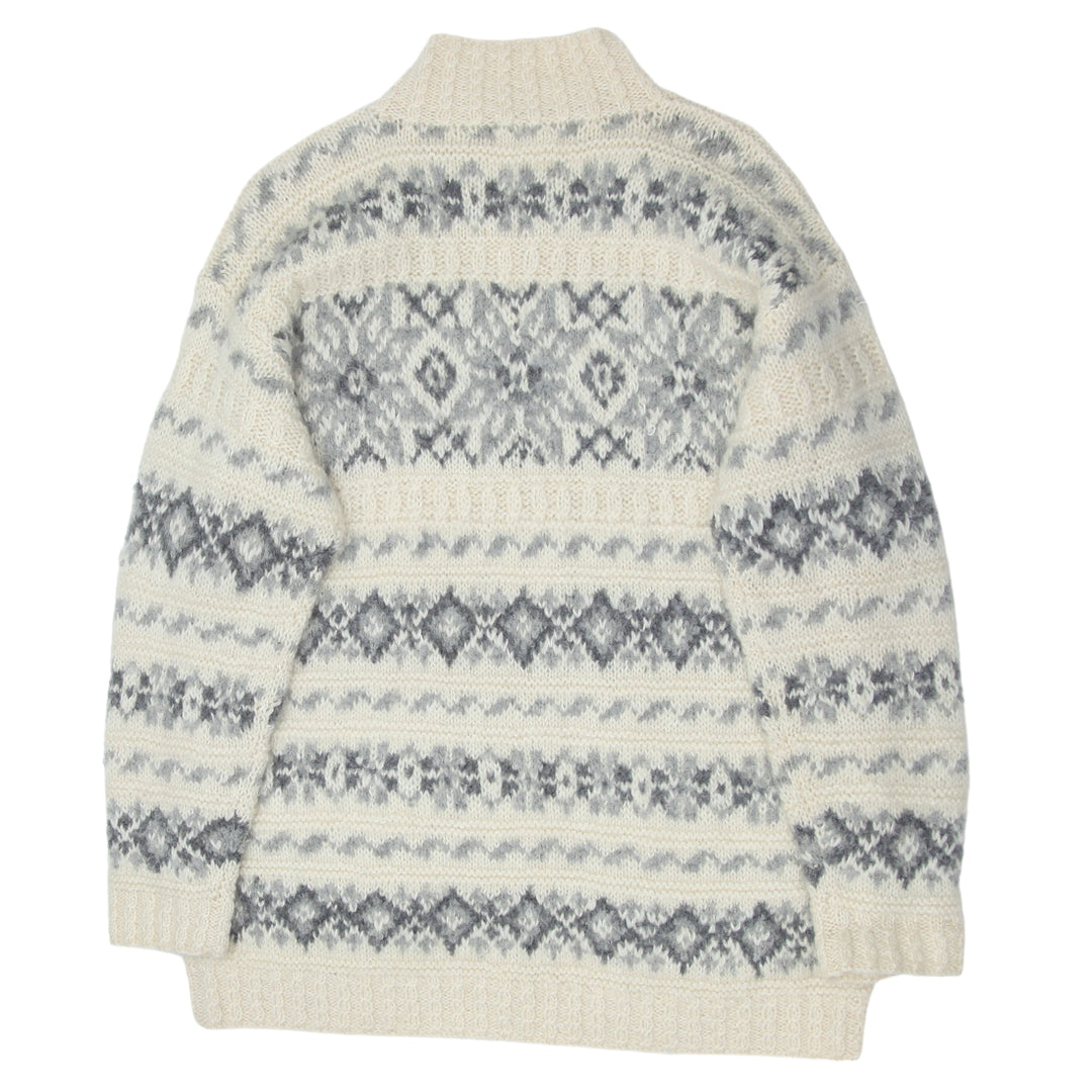 Vintage Jones New York Full Zip Woolen Sweaters Ladies | Migration_Jumper & Knitwear UAENAT40 - Side View | Fashion Rerun
