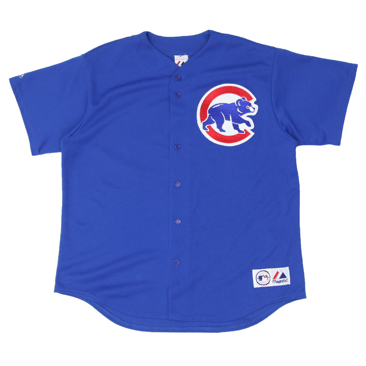Vintage Majestic Chicago Cubs Lee 25 Baseball Jersey