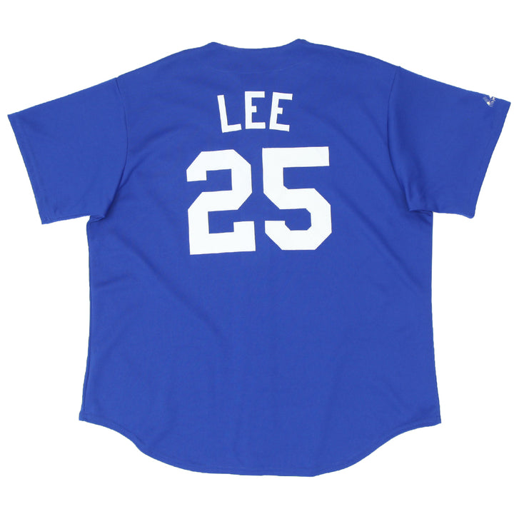 Vintage Majestic Chicago Cubs Lee 25 Baseball Jersey