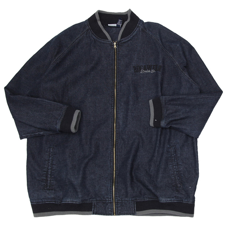 Mens Y2K Rocawear Denim Co. Full Zip Denim Jacket