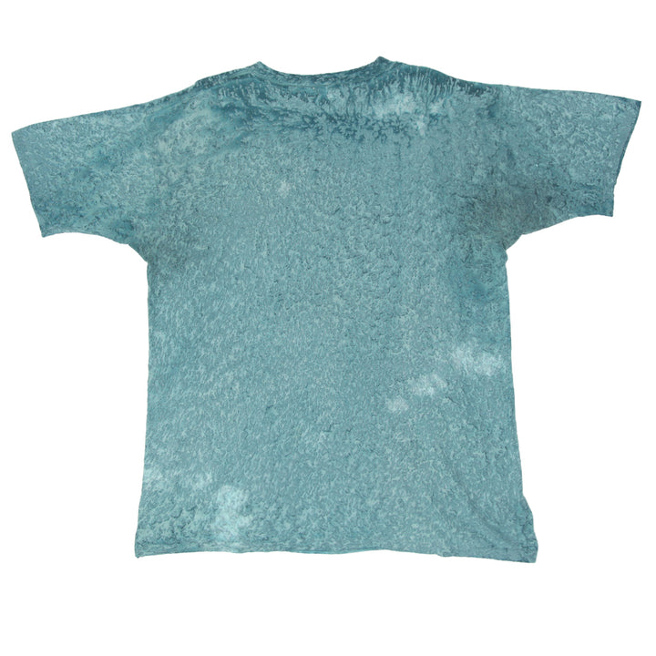 Vintage 90s Alien Eight Tie Dye Glow In The Dark T-shirt Single Stitch