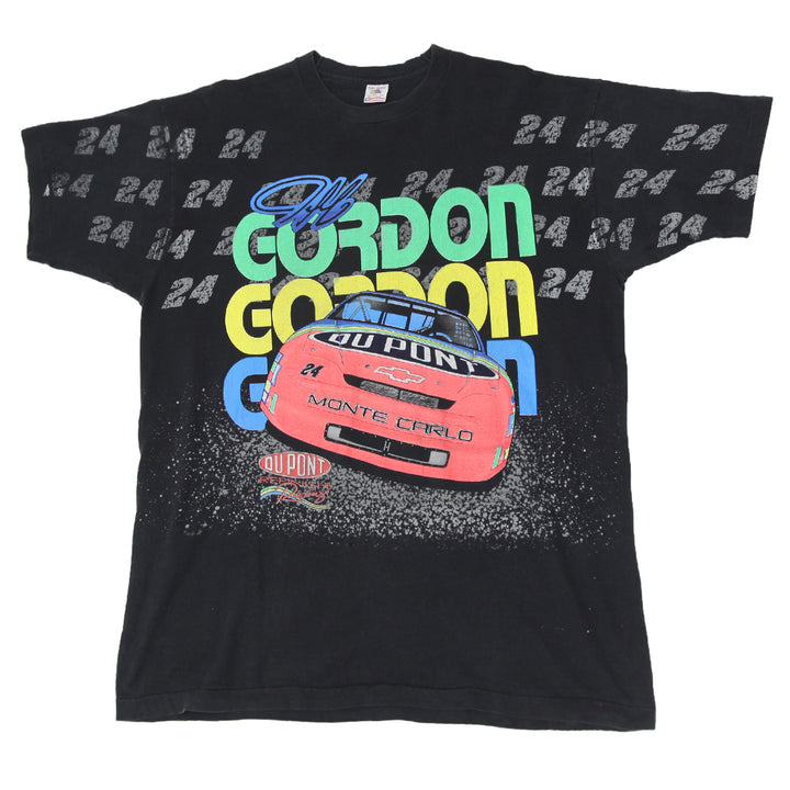 1995 Vintage Jeff Gordon AOP Racing T-Shirt S.Stitch Made In USA XXL | Migration_T-Shirts UAENAT40 | Fashion Rerun