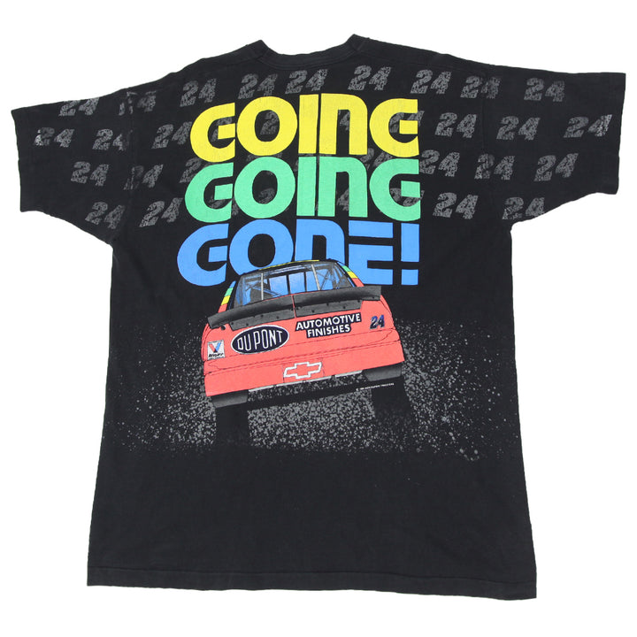1995 Vintage Jeff Gordon AOP Racing T-Shirt S.Stitch Made In USA XXL | Migration_T-Shirts UAENAT40 - Side Vie | Fashion Rerun