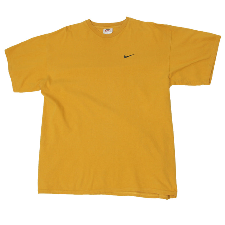 90's Vintage Nike Swoosh Embroidered Crewneck T-Shirt XL
