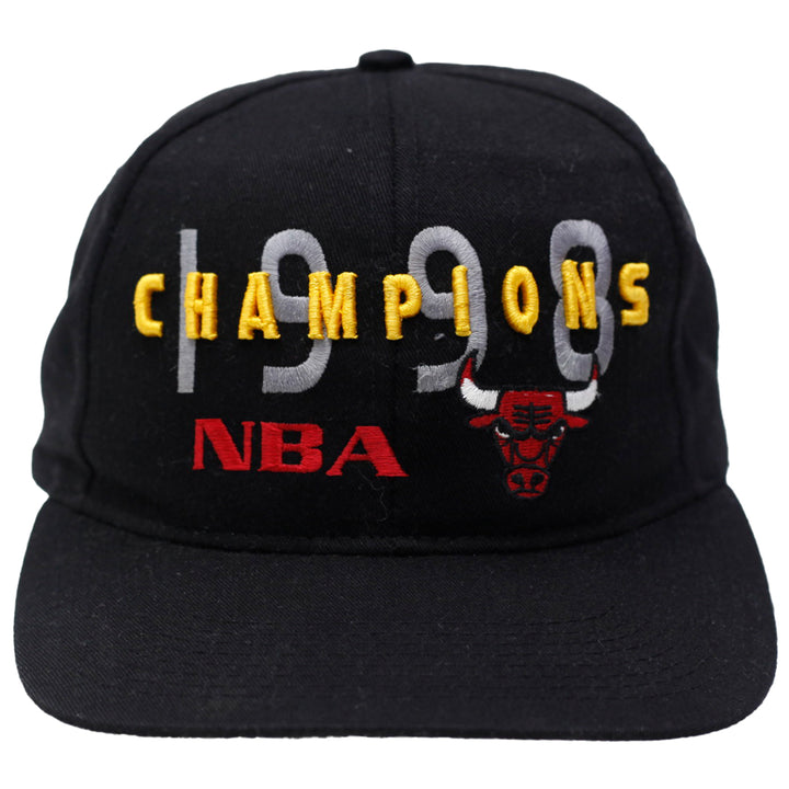 Vintage 1998 Chicago Bulls NBA Champion Snapback Adjustable Cap