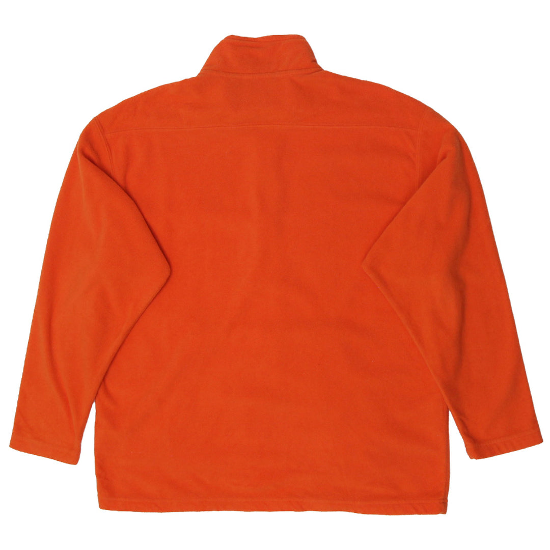 Vintage Embroidered Nike Logo Pullover Fleece Quarter Zip Jacket