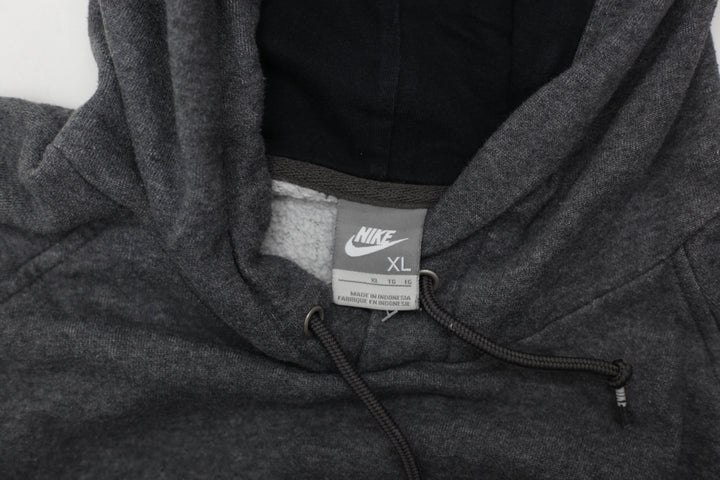 Vintage Embroidered Swoosh Nike Logo Pullover Hoodie