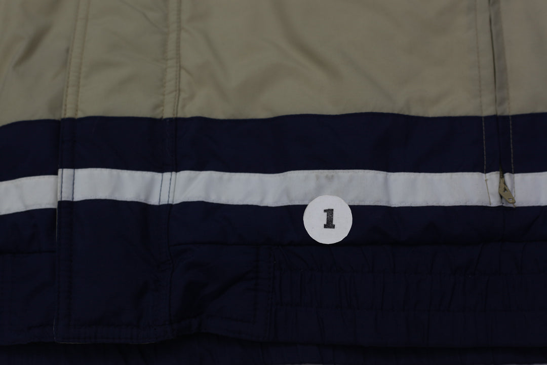 Vintage Notre Dame Fighting Irish Apex One Puffer Coat Jacket Mens