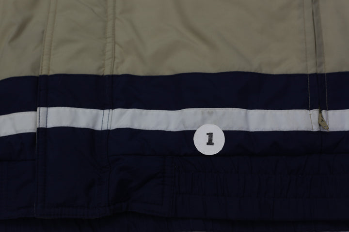 Vintage Notre Dame Fighting Irish Apex One Puffer Coat Jacket Mens