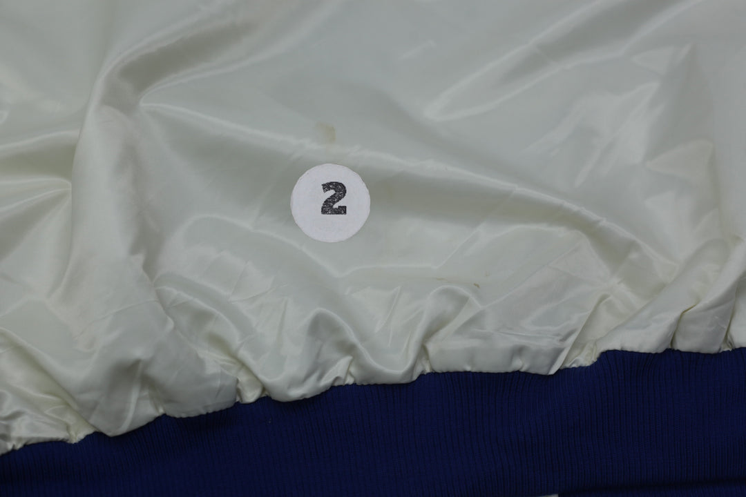 Vintage Starter NFL 100 Trick Play Satin Full-Snap Jacket - Cream