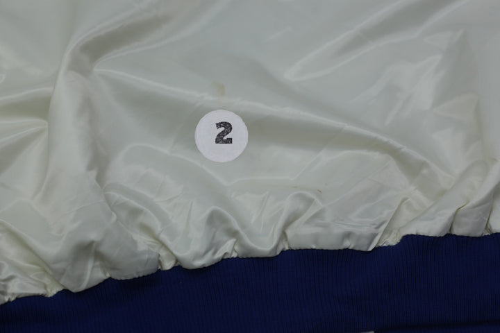 Vintage Starter NFL 100 Trick Play Satin Full-Snap Jacket - Cream